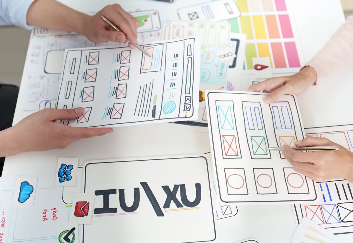tri fold brochure mockup